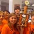 Julia Landon District Champs Scholar Bowl! Scholar Bowl is a question-and-answer academic challenge played by teams of seventh and eighth grade school students. This season, thirty schools from the local area sought to dethrone defending champion...
