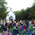 Another great crowd at the SMPS Concert in the Park! “Stray Cat Strut” Dance Trance Crew!