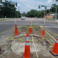 Several weeks ago, work began on a project to replace diseased and dying trees in the Hendricks/San Jose medians between San Marco and Christopher Creek, just south of University Boulevard....