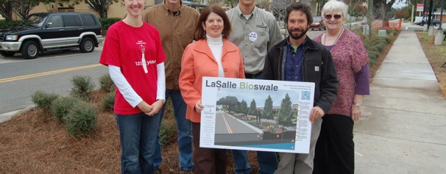 On December 10, volunteers from Coca-Cola, along with the St. Johns Riverkeeper, San Marco Preservation Society, Greenscape, and Jacksonville Zoo completed installation of the new rain garden or bio-swale on...