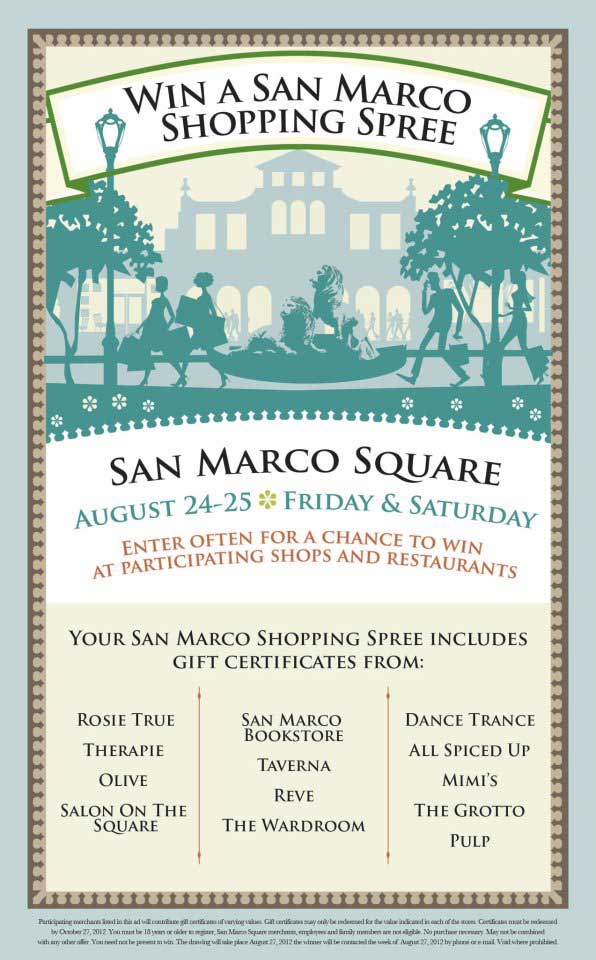 San Marco Shopping Spree
