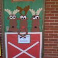 Hendricks Avenue Elementary shows its holiday spirit with a festive door decorating contest!