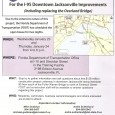 Florida DOT will be holding an informational workshop for the Southbank Overland bridge project.  See flyer below for full details.